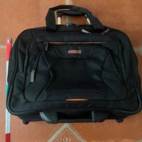 American tourister trolley borsa pilota