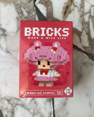 🧸 BRICKS Sailor Moon pink - costruzioni Lego