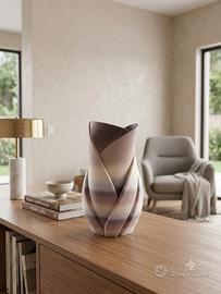 Vaso foglia centro tavola tulipano
