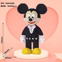 RNF6008 Puzzle 3d Simil Lego Topolino Sposo