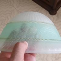 Paralume in vetro per lampadaio 