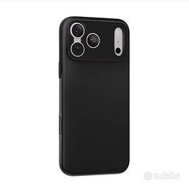 Sandmarc: Custodia in pelle nera iPhone 17 Pro Max