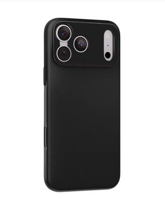 Sandmarc: Custodia in pelle nera iPhone 17 Pro Max