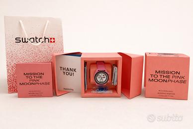 swatch x omega pink moonphase