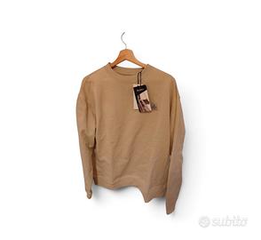 felpa da uomo refrigiwear beige chiaro taglia L
