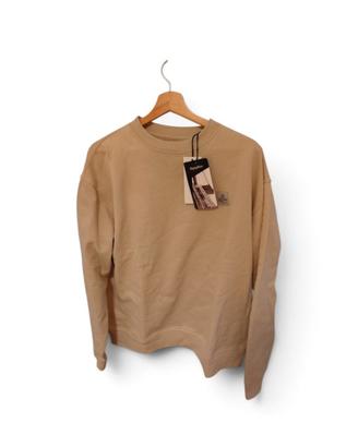felpa da uomo refrigiwear beige chiaro taglia L