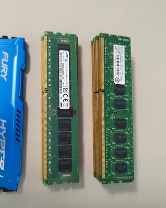 memoria ram da 8 gb e da 4 gb