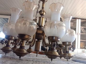 lampadario vintage 