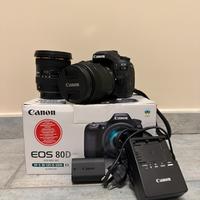Canon EOS 80D KIT  PERFETTA CON SOLO 7.500 SCATTI