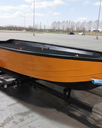 Barca alluminio sponda alta