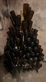 Bottiglie scure vino da 1 litro