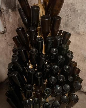 Bottiglie scure vino da 1 litro