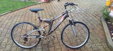 Bicicletta mountain bike ammortizzata 
