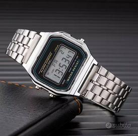 Orologio tipo Casio A159W acciaio nuovo
