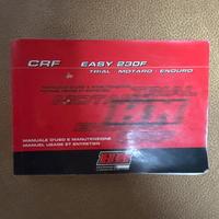 Manuale uso e manutenzione Honda HM CRF 230 easy