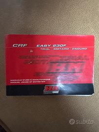 Manuale uso e manutenzione Honda HM CRF 230 easy