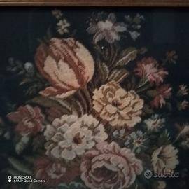 ARAZZO IN SETA  DI SAN LEUCIO  INCORNICIATO