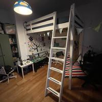 Struttura per letto a soppalco 140cm