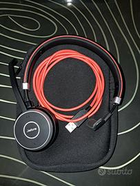 Cuffie Jabra Bluetooth con custodia e cavo USB