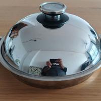 Bistecchiera inox 28cm gas induzione made in italy