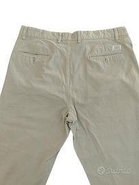 Pantaloni Avirex Chinos Uomo Beige Vintage Militar