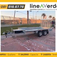 Rimorchio Trasporto Attrezzature Portata 2720 Kg