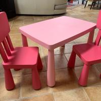 Tavolo Ikea bimbi + sedie