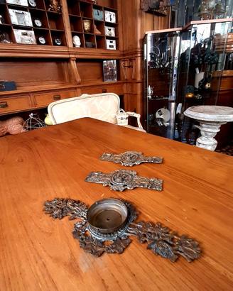 Placche decorative ottone