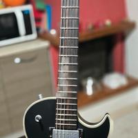 Chitarra Harley Benton Agufish STS BT BK