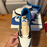 Jordan 1 Low x Travis Scott x Fragment EU 43