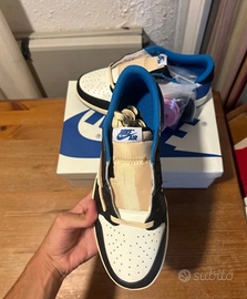 Jordan 1 Low x Travis Scott x Fragment EU 43