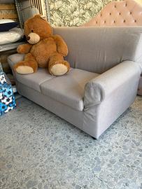 Divanetto sfoderabile con contenitore