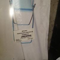 Portacarta zincato da pavimento NP2202