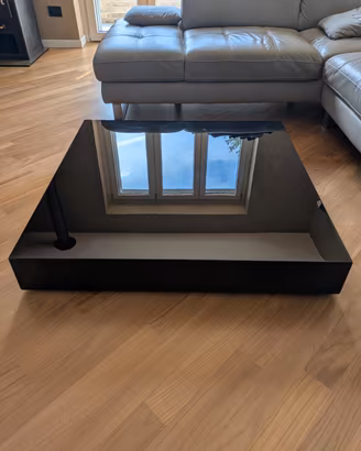Tavolo basso Cassina lucido nero 