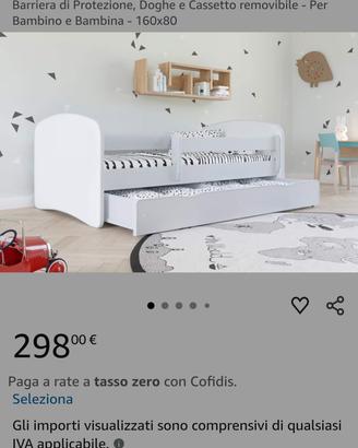lettino per bambini misure 160x80