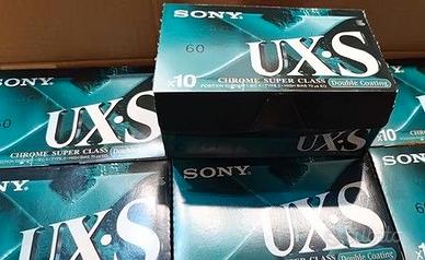 50 x Sony Ux-s 60 Chrome position cassette vergini