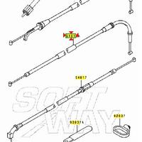 Cavo gas chiusura Kawasaki ZXR R 750 540121421