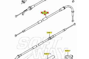 Cavo gas chiusura Kawasaki ZXR R 750 540121421