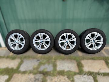 Ruote invernali complete BMW X1 17" originali
