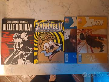 Billie Holiday Zannablù X-MEN 203 204 Lotto
