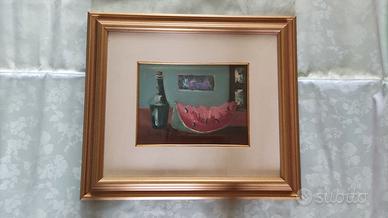 Quadro DI MAGGIO Delio Olio su Tela con Cornice