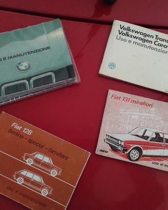 libretto automobile epoca