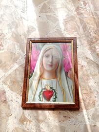 quadro raffigurante la madonna 