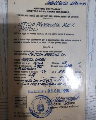 motore fuoribordo 