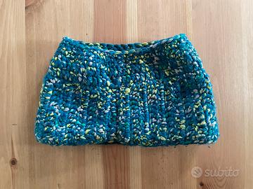 Fascia testa invernale fatta a mano