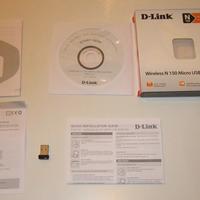 Adattatore D-Link DWA-121 Wireless N 150 USB WLAN