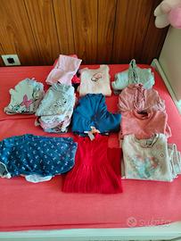 Vestiti da bimba 12–18 mesi buono stato
