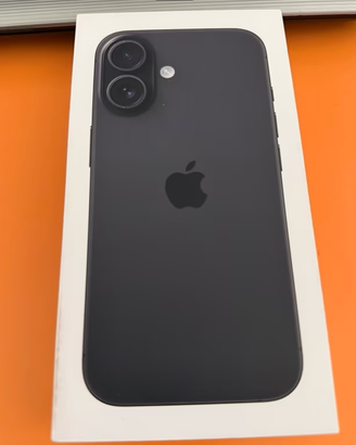 Iphone 16 128 gb nero nuovo mai aperto