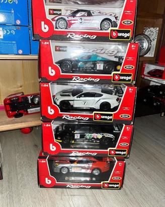 Bburago 1/24 Racing sigillate del 2001
