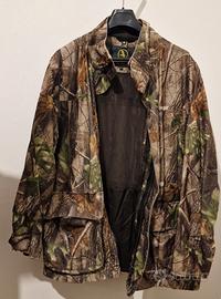 Giacca Caccia Aigle XL Mimetica Impermeabile